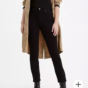 Levi’s 724 High Rise Straight 24 Black